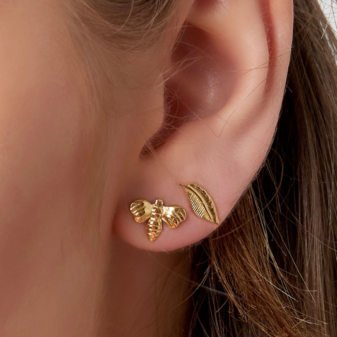 Bizzz | Puces d’oreilles (doré)